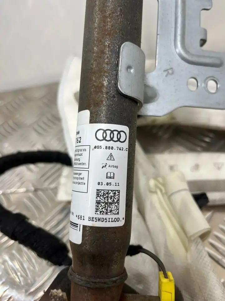 Audi A6 C7 (2011 - 2014) 4G5880742C Боковая подушка безопасности шторка — фото 4