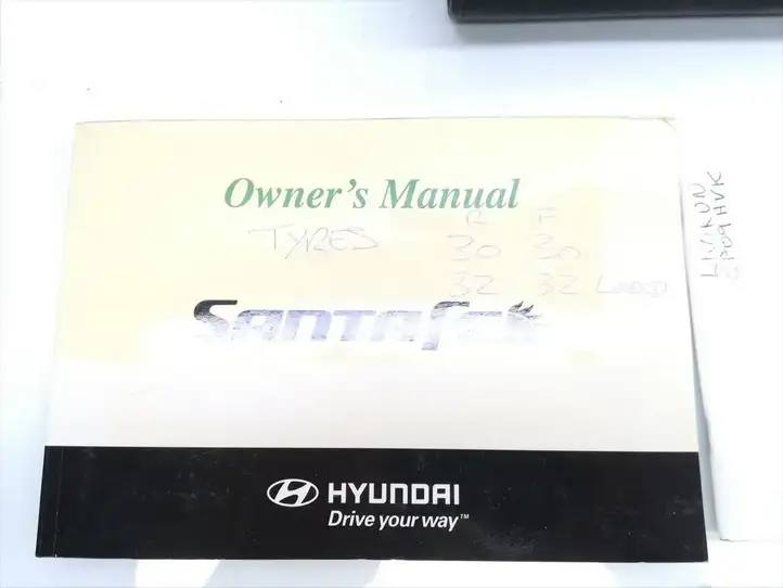 Hyundai Santa Fe (2005 - 2009) Сервисная книжка — фото 2