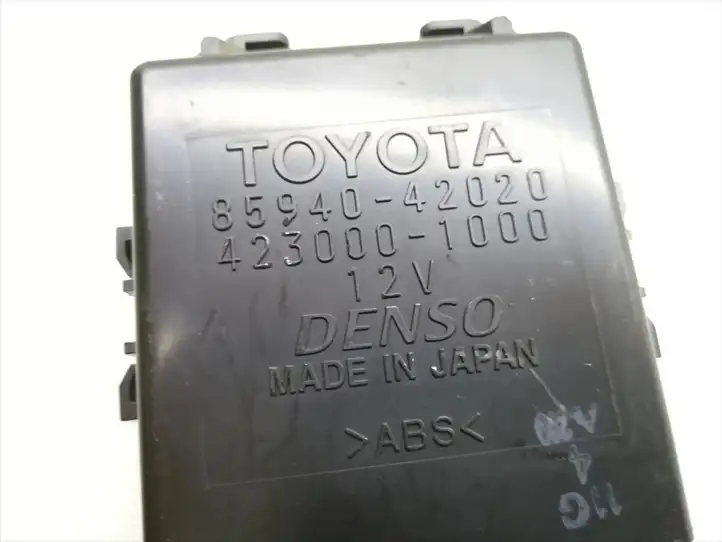 Toyota RAV 4 (XA30) (2006 - 2016) 85940-42020 Прочие блоки управления — фото 5