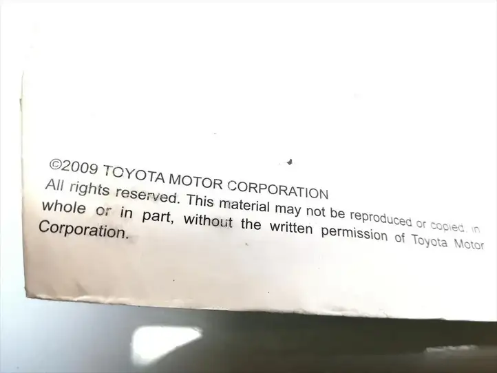 Toyota Avensis T270 (2009 - 2012) Сервисная книжка — фото 3