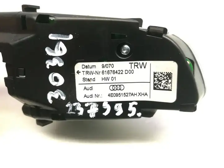 Audi A6 S6 C6 4F (2004 - 2008) 4E0951527AH Кнопки на рулевом колесе — фото 5