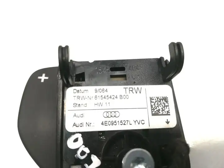 Audi A6 S6 C6 4F (2004 - 2008) 4E0951527L Включатель / ручка переключения передач — фото 5