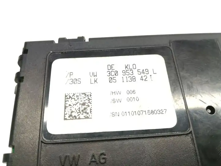 Volkswagen PASSAT B6 (2005 - 2010) 3C0953549L Датчик угла поворота руля — фото 5
