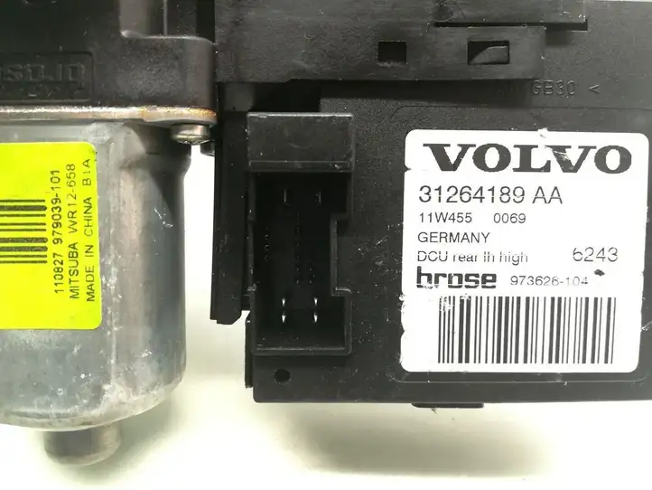 Volvo V50 (2008 - 2012) 31264189 Стеклоподъемник задней двери — фото 5
