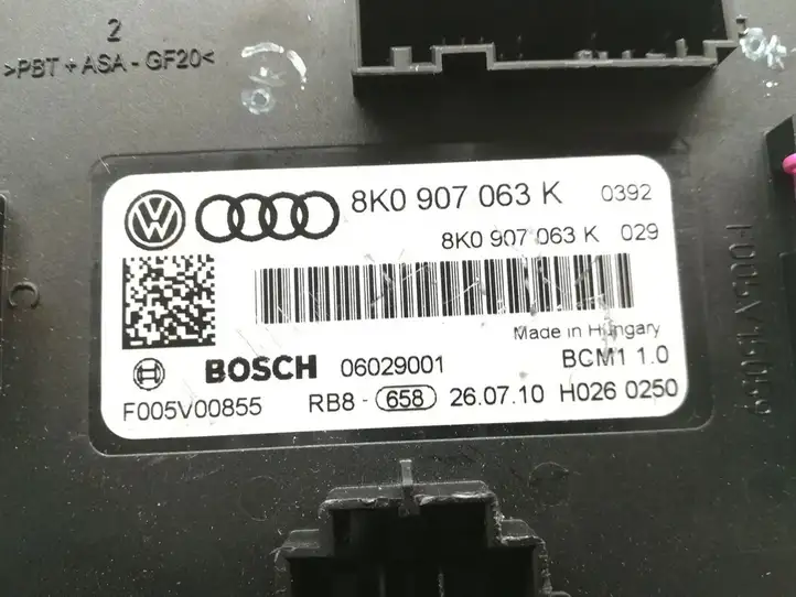 Audi A4 S4 B8 8K (2007 - 2011) 8K0907063K Модуль комфорта — фото 5