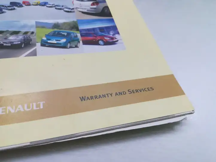 Renault Laguna II (2005 - 2007) Сервисная книжка — фото 4