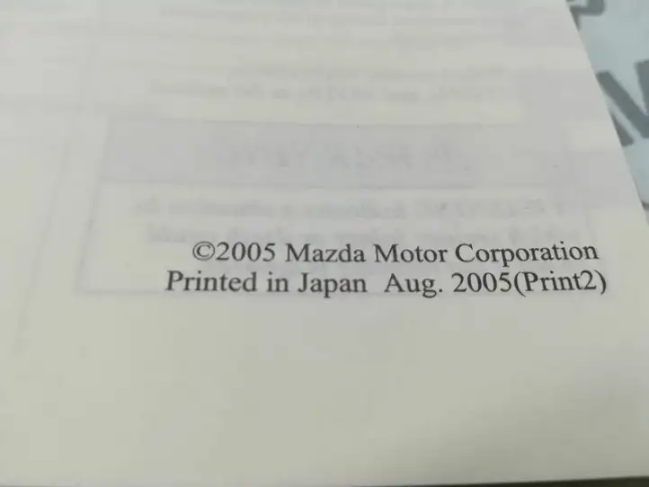 Mazda 6 (2002 - 2005) Сервисная книжка — фото 3