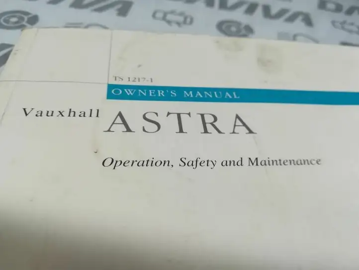 Opel Astra G (1998 - 2004) Сервисная книжка — фото 2