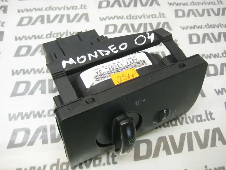 Ford Mondeo Mk III (2000 - 2007) 4S7T13A024GA Включатель фонарей — фото 3