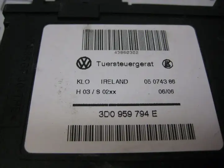 Volkswagen Touareg I (2002 - 2010) 3D0959794E Стеклоподъемник задней двери — фото 4
