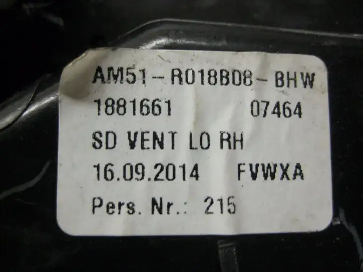 Ford C-MAX II (2010 - 2015) AM51-R018B08-BHW Боковой воздушный дефлектор — фото 4
