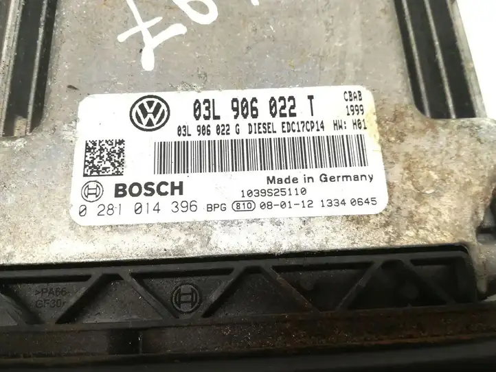 Volkswagen Tiguan (2007 - 2011) 03L906022T Блок управления двигателем (ЭБУ) — фото 5