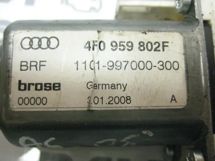 Audi A6 S6 C6 4F (2004 - 2008) 4F0959802F Механический стеклоподъемник задней двери — фото 4