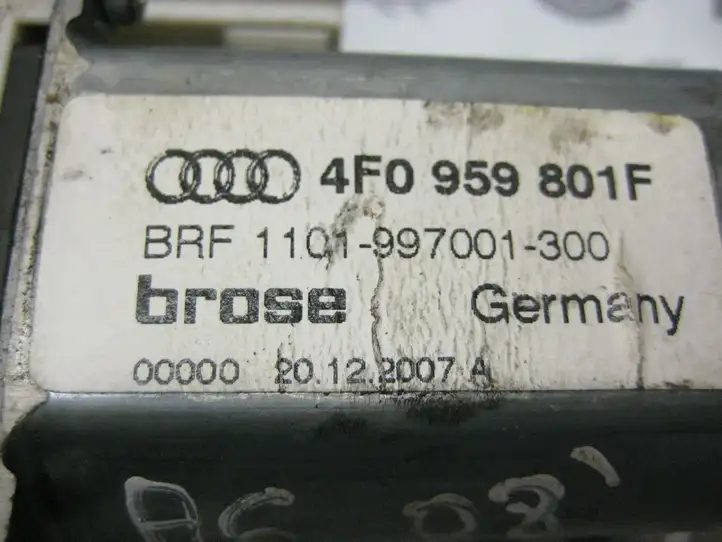 Audi A6 S6 C6 4F (2004 - 2008) 4F0959801F Механический стеклоподъемник задней двери — фото 4