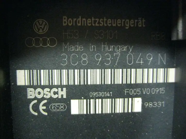 Volkswagen (2001 - 2005) 3C8937049N Модуль комфорта — фото 4