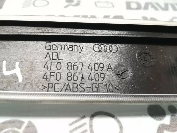 Audi A6 S6 C6 4F (2004 - 2008) 4F0867409A Декоративная накладка передней двери — фото 5