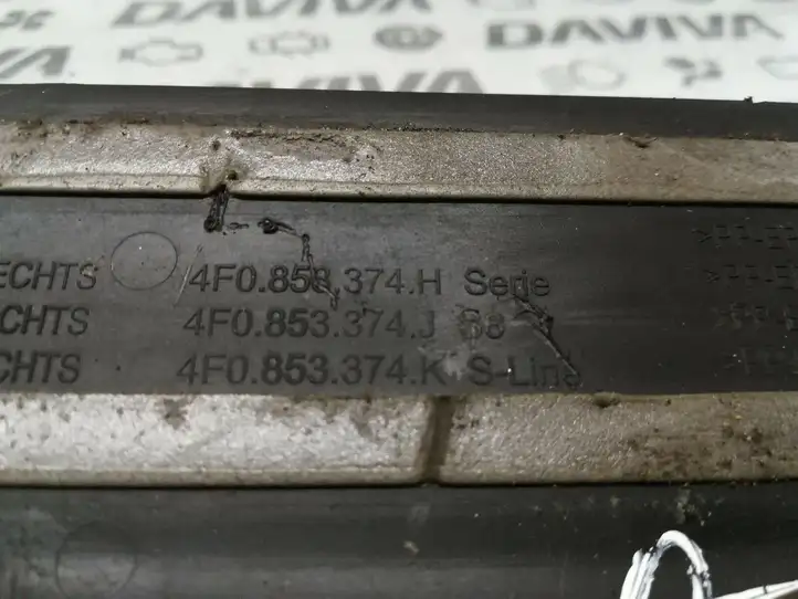 Audi A6 S6 C6 4F (2004 - 2008) 4F0853376E Обшивка порога — фото 8