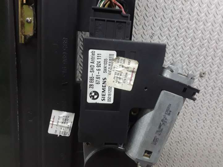 BMW 7 E65 E66 (2001 - 2008)  67616924111 Комплект раздвижной крыши