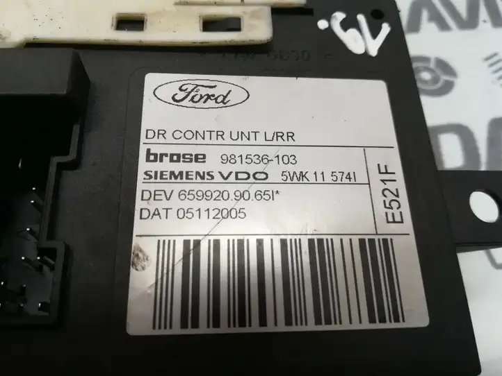 Ford C-MAX I (2003 - 2007) 981536-103 Стеклоподъемник задней двери — фото 3