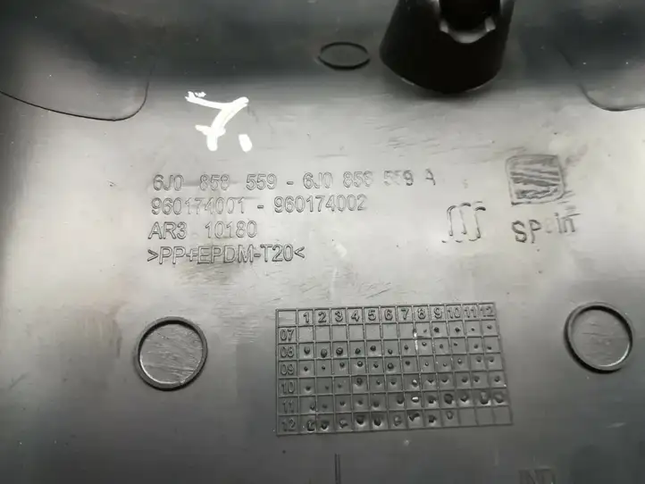 Seat Ibiza IV (6J,6P) (2008 - 2017) 6J0858559 Обшивка рулевой колонки — фото 4