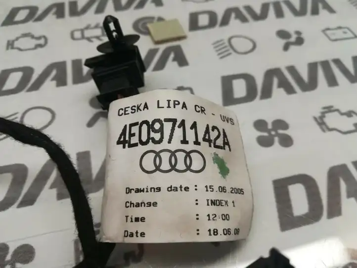 Audi A8 S8 D3 4E (2007 - 2010) 4E0971142A Жгут проводов задней двери — фото 3