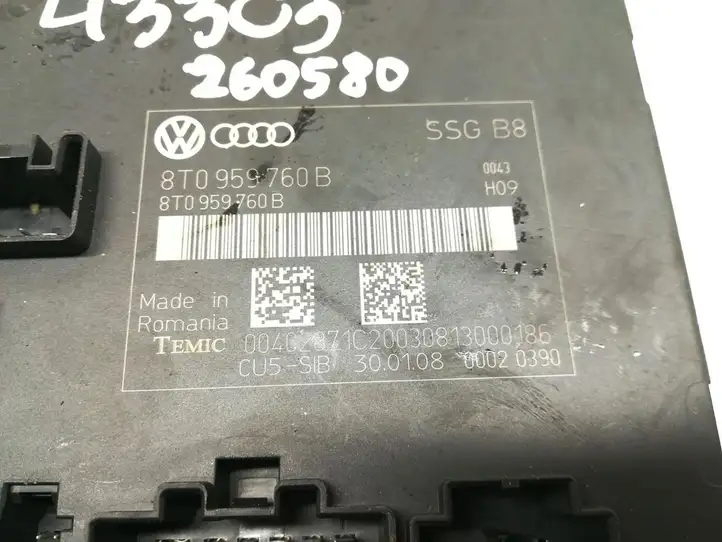 Audi A5 8T 8F (2007 - 2011) 8T0959760B Блок управления сиденьем — фото 5