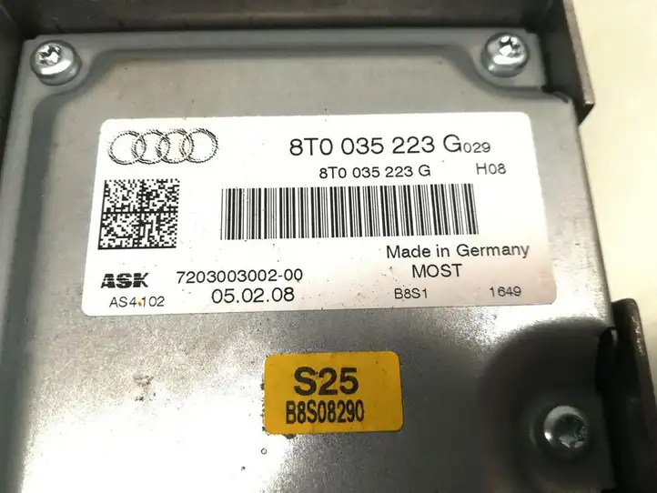 Audi A5 8T 8F (2007 - 2011) 8T0035223G Усилитель звука — фото 5