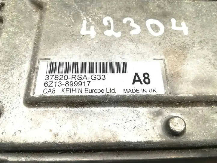 Honda Civic (2006 - 2011) 37820-RSA-G33 Блок управления двигателем (ЭБУ) — фото 5