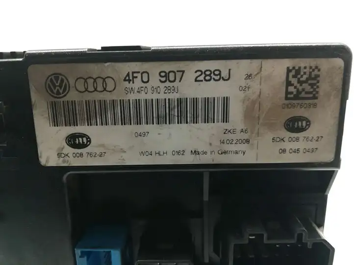 Audi A6 S6 C6 4F (2008 - 2011) 4F0907289J Модуль комфорта — фото 5