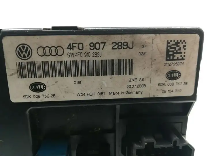 Audi A6 S6 C6 4F (2008 - 2011) 4F0907289J Модуль комфорта — фото 5