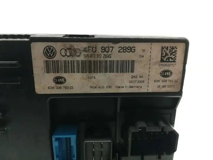 Audi A6 S6 C6 4F (2008 - 2011) 4F0907289G Модуль комфорта — фото 5
