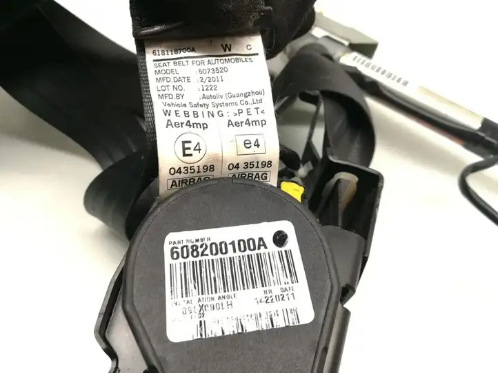 Honda CR-V (2009 - 2012) 6073520 Передний ремень безопасности — фото 5