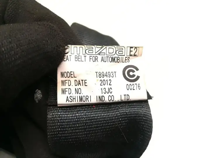 Mazda 6 (2012 - 2015) T89493T Задний ремень безопасности — фото 5