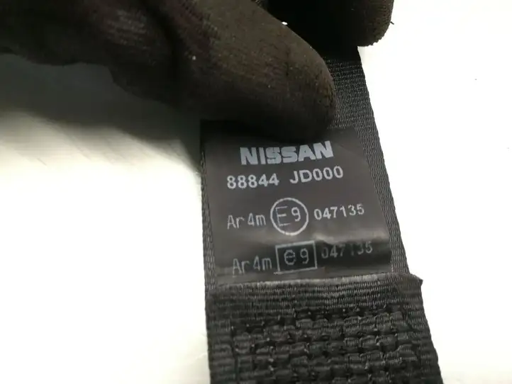 Nissan Qashqai (2006 - 2010) 88844-JD000 Задний ремень безопасности — фото 5
