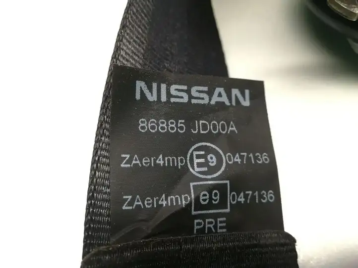 Nissan Qashqai (2010 - 2013) 86885-JD00A Передний ремень безопасности — фото 5