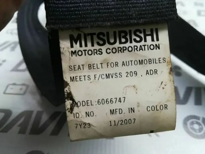 Peugeot 4007 (2007 - 2012) 6066747 Передний ремень безопасности — фото 4