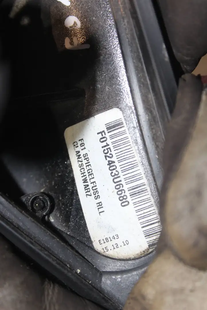 BMW 7 F01 (2008 - 2016) F0152403U6680 Боковое зеркало с электроприводом — фото 6
