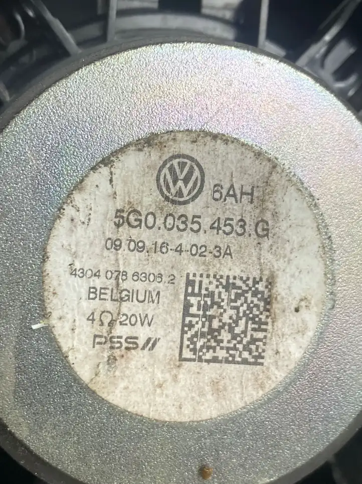 Volkswagen Golf VII (2013 - 2019) 5G0035453G Динамики передних дверей — фото 8