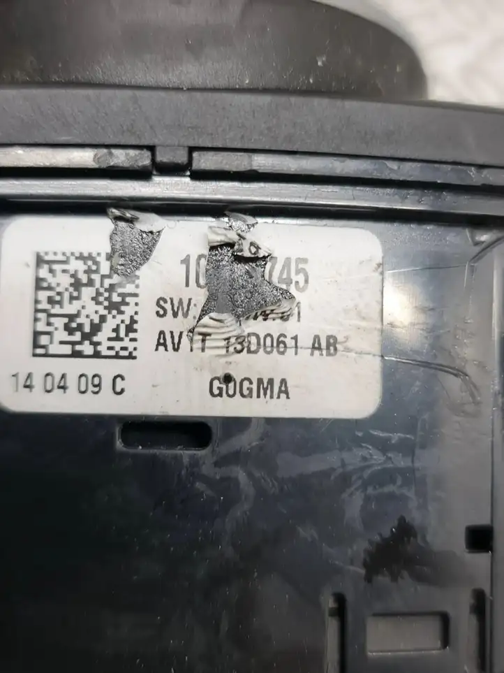 Ford B-MAX (2012 - 2018) AV1T13D061AB Включатель фонарей — фото 5