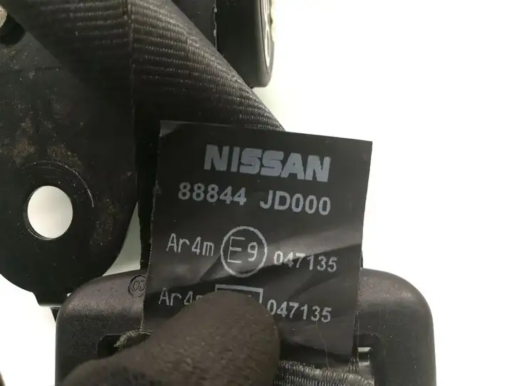 Nissan Qashqai (2006 - 2010) 88844-JD000 Задний ремень безопасности — фото 5
