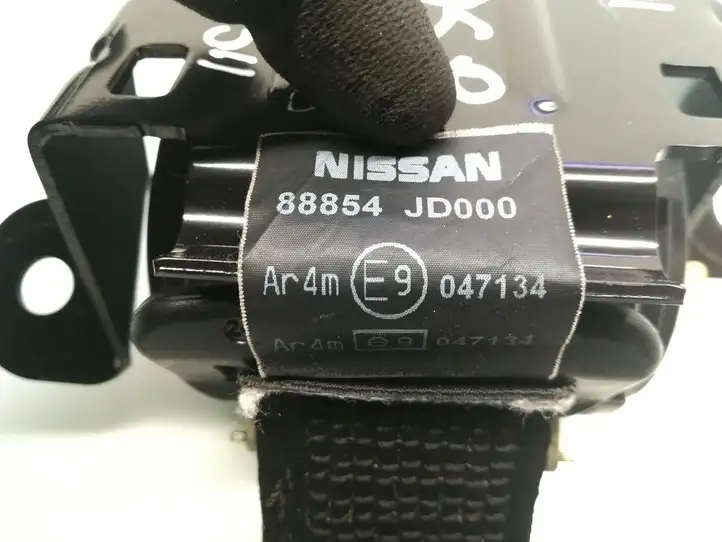 Nissan Qashqai (2006 - 2010) 88854JD000 Задний ремень безопасности — фото 5