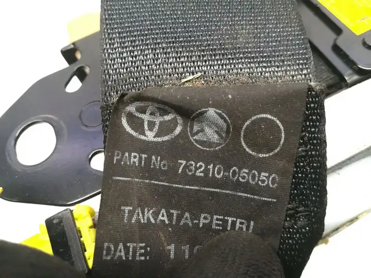 Toyota Avensis T250 (2003 - 2006) 73210-05050 Передний ремень безопасности — фото 5