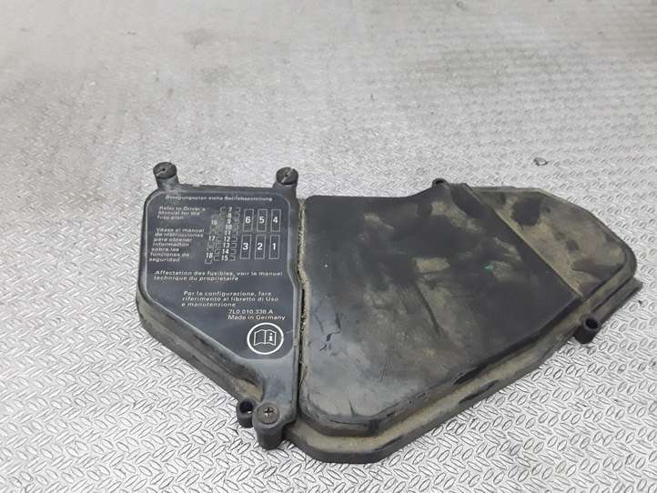 Porsche Cayenne (9PA) (2002 - 2010)  7L0937576 Крышка ящика предохранителей