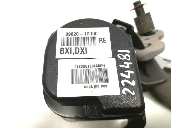 Kia Rio (2009 - 2011) 89820-1G100 Задний ремень безопасности — фото 5