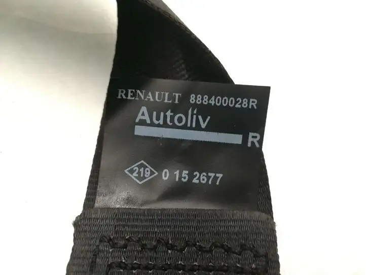 Renault Scenic III - Grand scenic III (2009 - 2016) 888400028R Задний ремень безопасности — фото 4