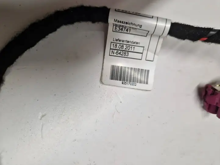 BMW 3 F30 F35 F31 (2012 - 2018) 925170202 Прочая электропроводка — фото 2