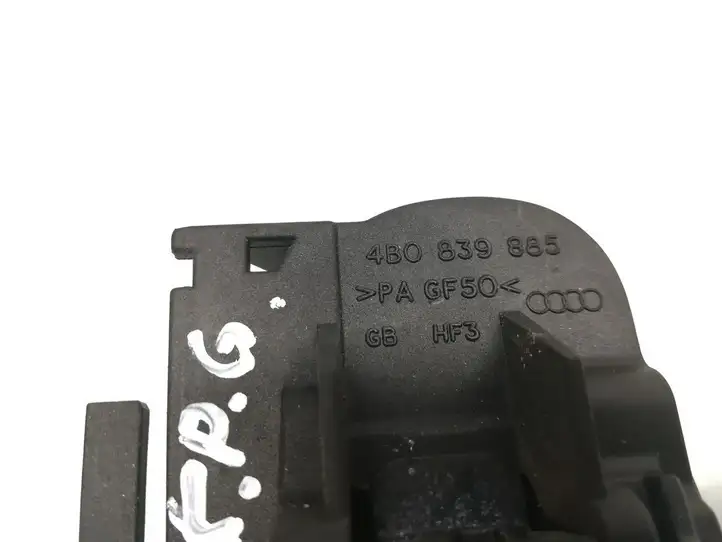 Audi A4 S4 B6 8E 8H (2000 - 2006) 4B0839885 Наружная ручка задней двери — фото 5