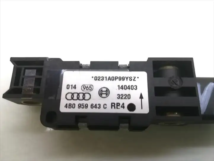 Audi A8 S8 D3 4E (2002 - 2005) 4B0959643C Датчик удара SRS — фото 5