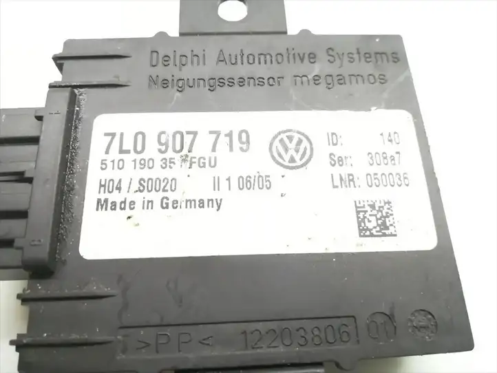 Volkswagen Touareg I (2002 - 2010) 7L0907719 Блок управления сигнализацией — фото 5