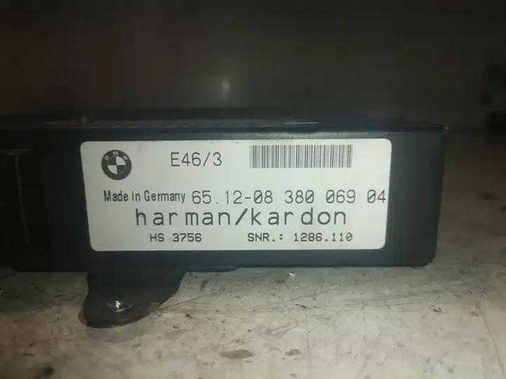 BMW 3 E46 (1998 - 2005) 38006904 Усилитель звука — фото 3